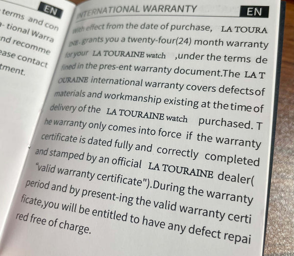 Luminox Warranty Information – Luminox Canada