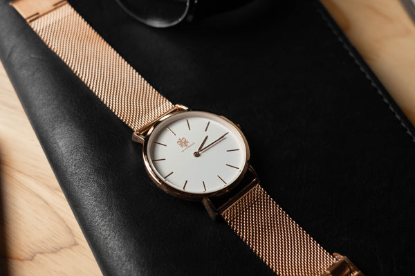 Rose d'or | Montre en or rose 