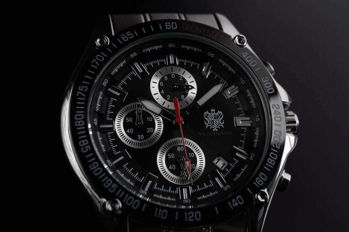 compass chronograph watch
