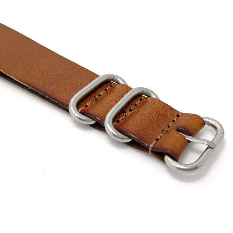 Genuine Leather NATO style straps Watch Bands La Touraine Watches 