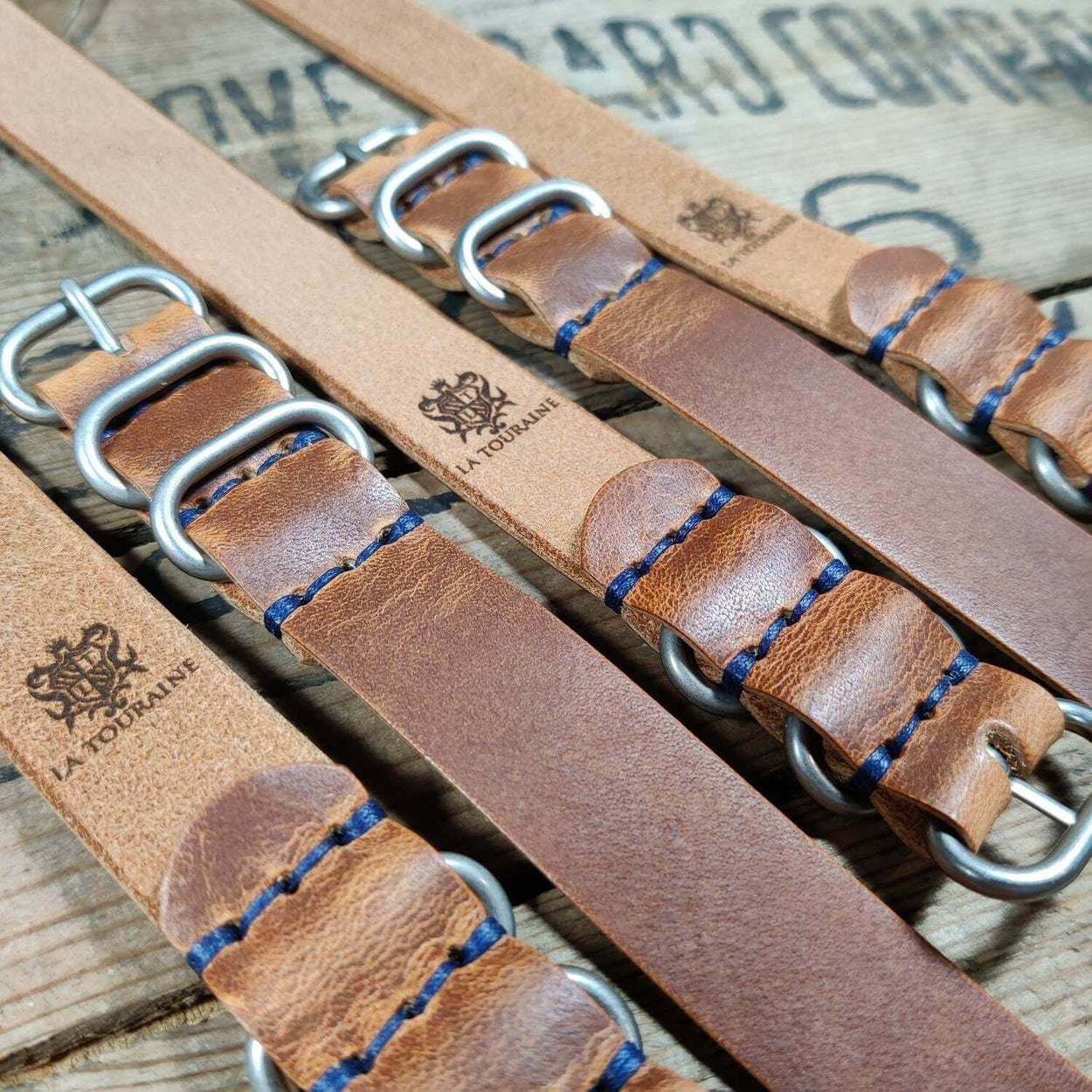Horween Leather Straps Watch Bands La Touraine Watches 