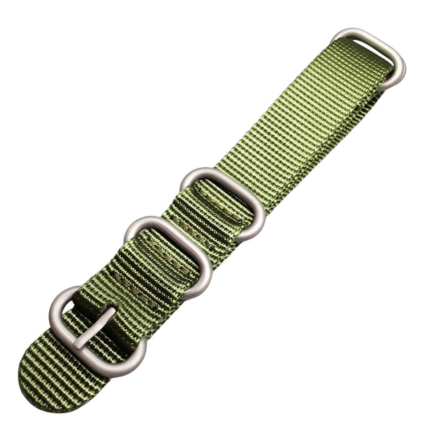 Nylon Strap Watch Band Olive