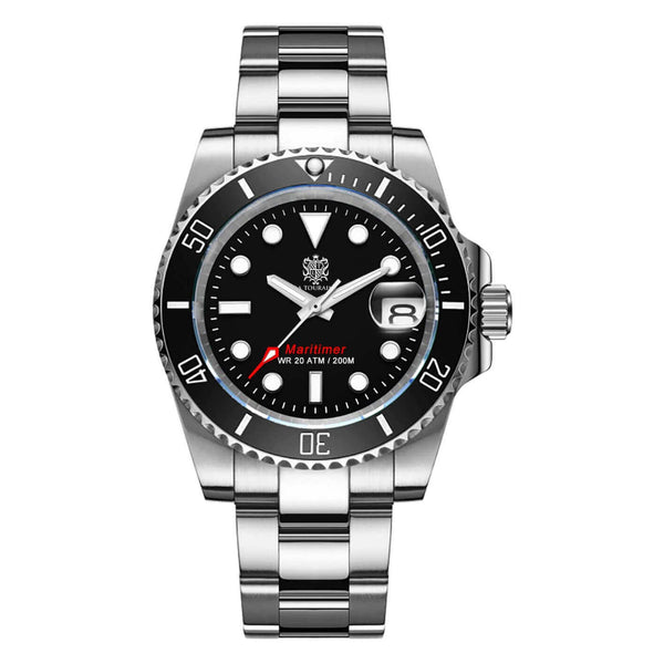 Men's Watches Full Stainless Steel Analogue Quartz Wrist Watch for Men  Daytona Homage Luxury Waterproof Dress Wristwatch Auto Date (Silver White  1644) : Amazon.in: Fashion
