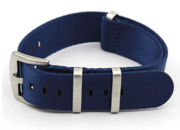 Smooth Blue strap Watch Bands La Touraine Watches 